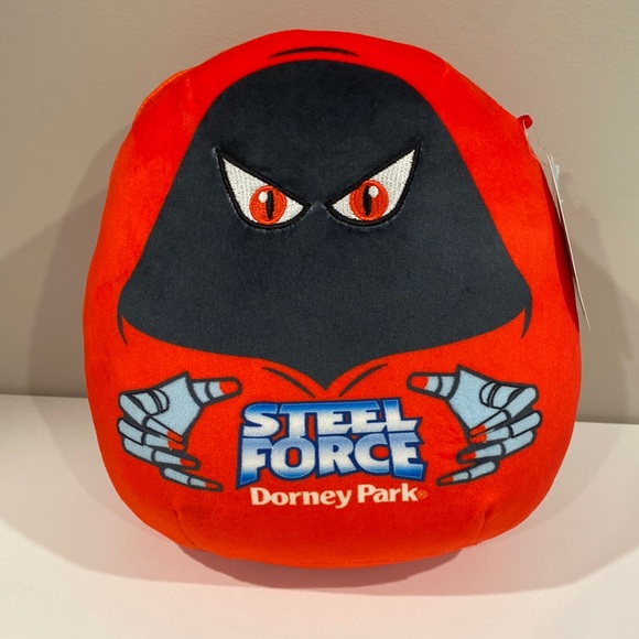 Squishmallow Morgan the Monster Steel Force Dorney Park Exclusive 2021 OG NWT - Picture 1 of 5